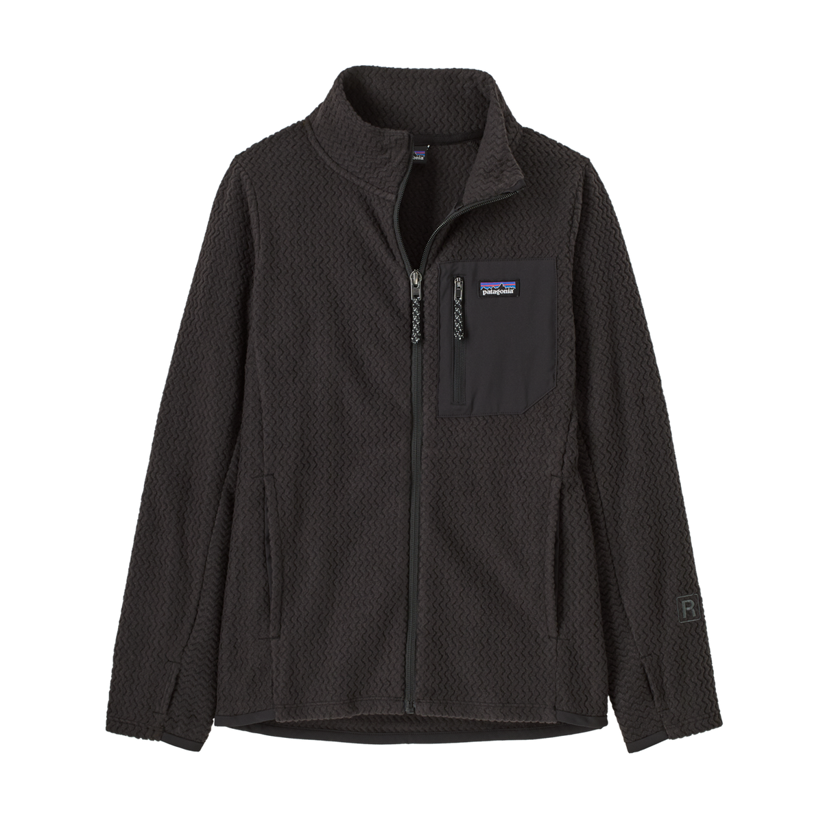 Kids R1 Air Full Zip Jacket - Black
