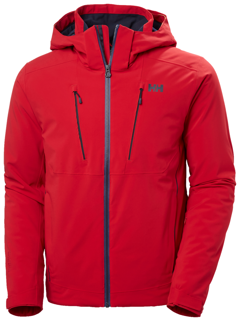 Mens Alpha 4 0 Jacket - Red