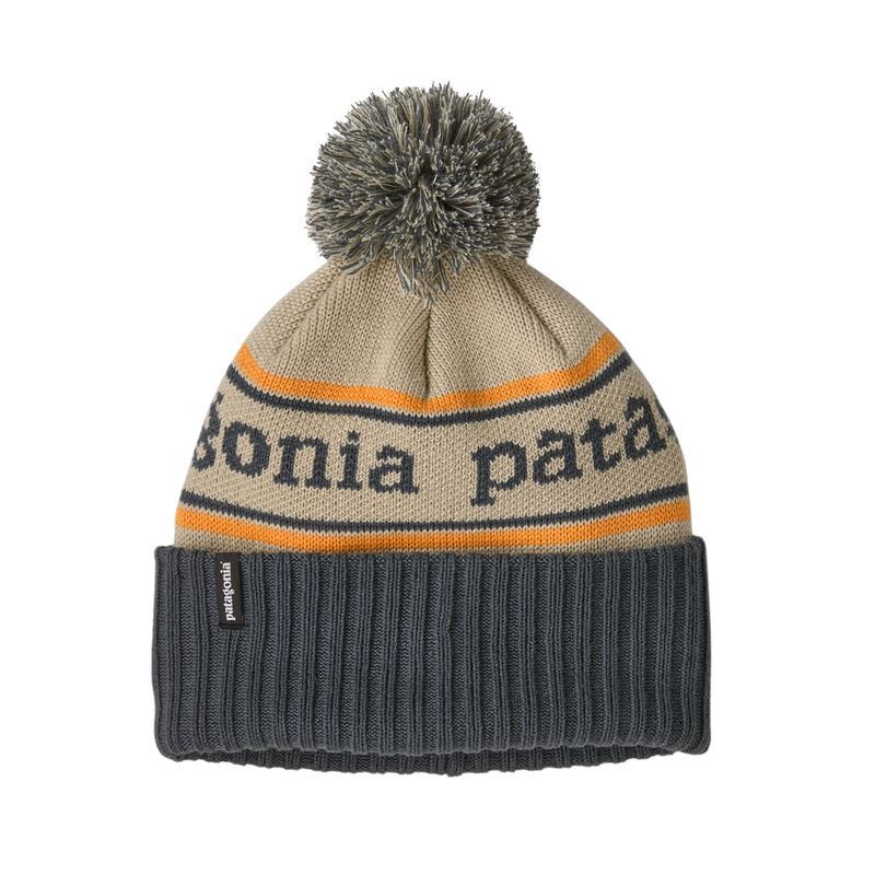 Kids Powder Town Beanie - Park Stripe: Weathered Stone