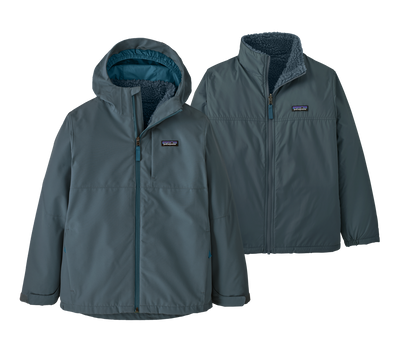 Kids 4 In 1 Everyday Jacket - Summit Blue