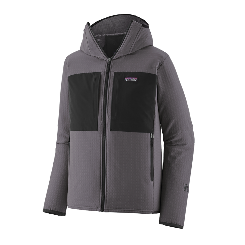 Mens R2 Techface Hoody - May Grey