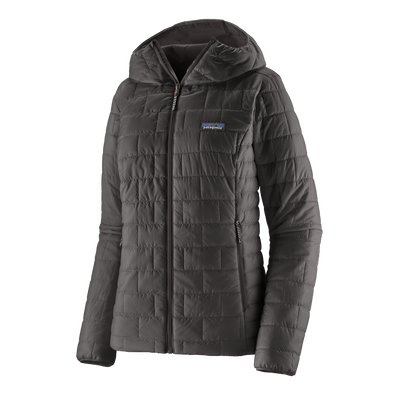 Womens Nano Puff Hoody - Black