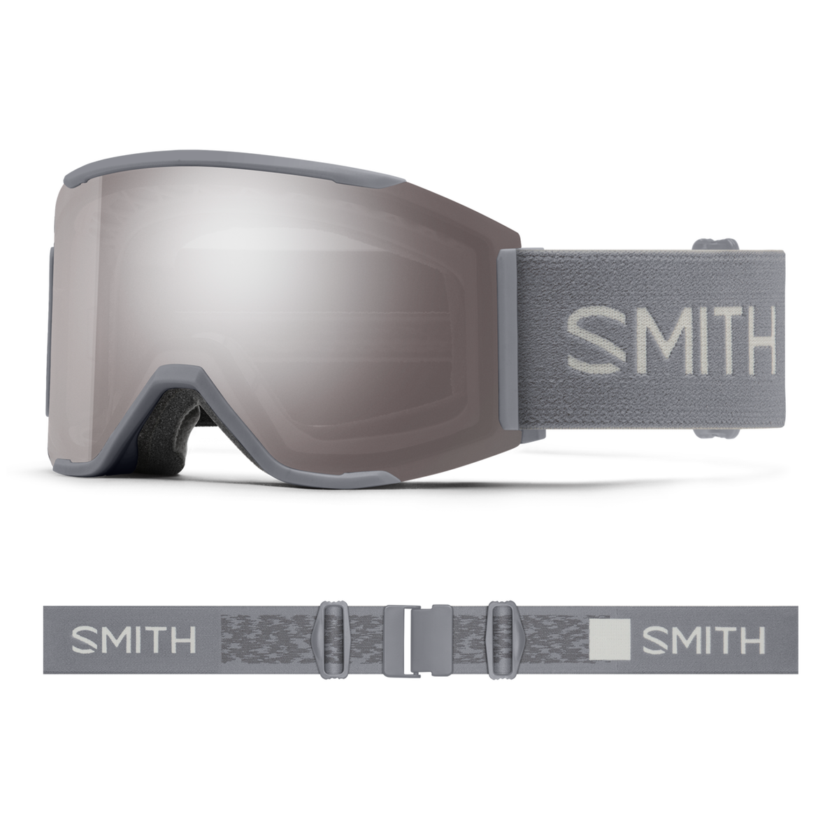 Squad Mag Goggles 2026 - Cirrus Grey / ChromaPop Sun Platinum Mirror