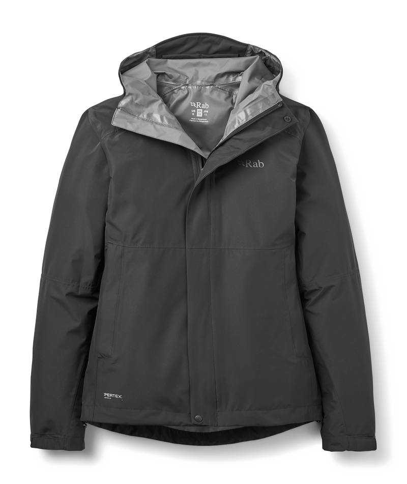 Women's Downpour Jacket in Black