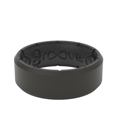 Mens Edge Ring - Black/Black