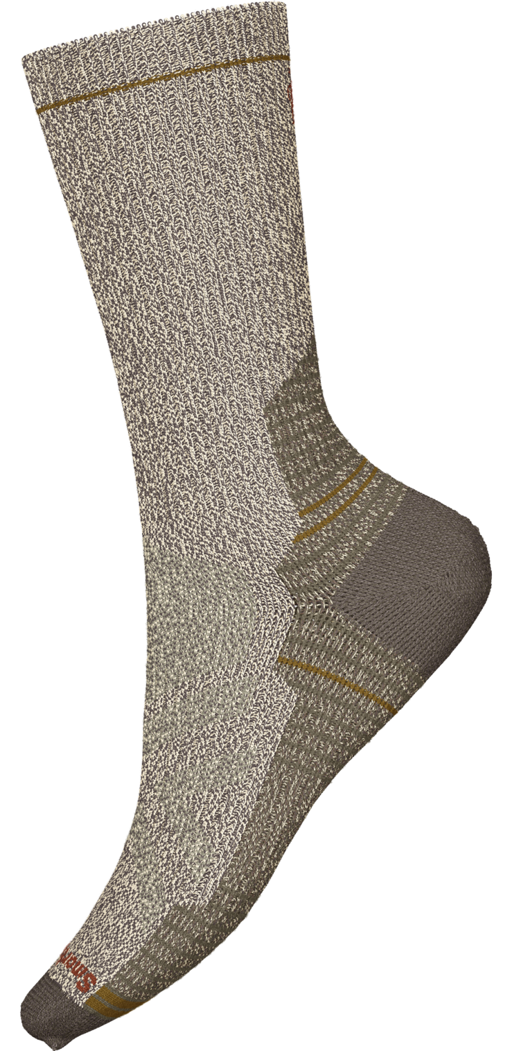 Smartwool Hike Full Cushion Crew Socks - Taupe-Natural Marl