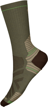 Hike Targeted Cushion Crew Socks - Winter Moss