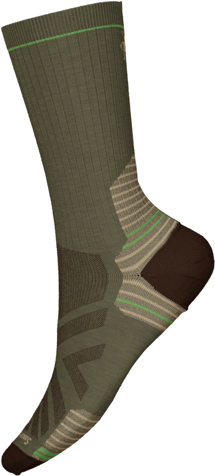 Hike Targeted Cushion Crew Socks - Winter Moss