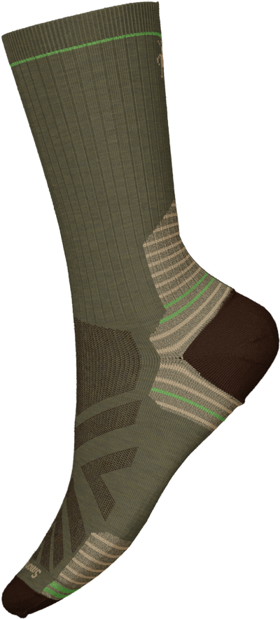 Hike Targeted Cushion Crew Socks - Winter Moss