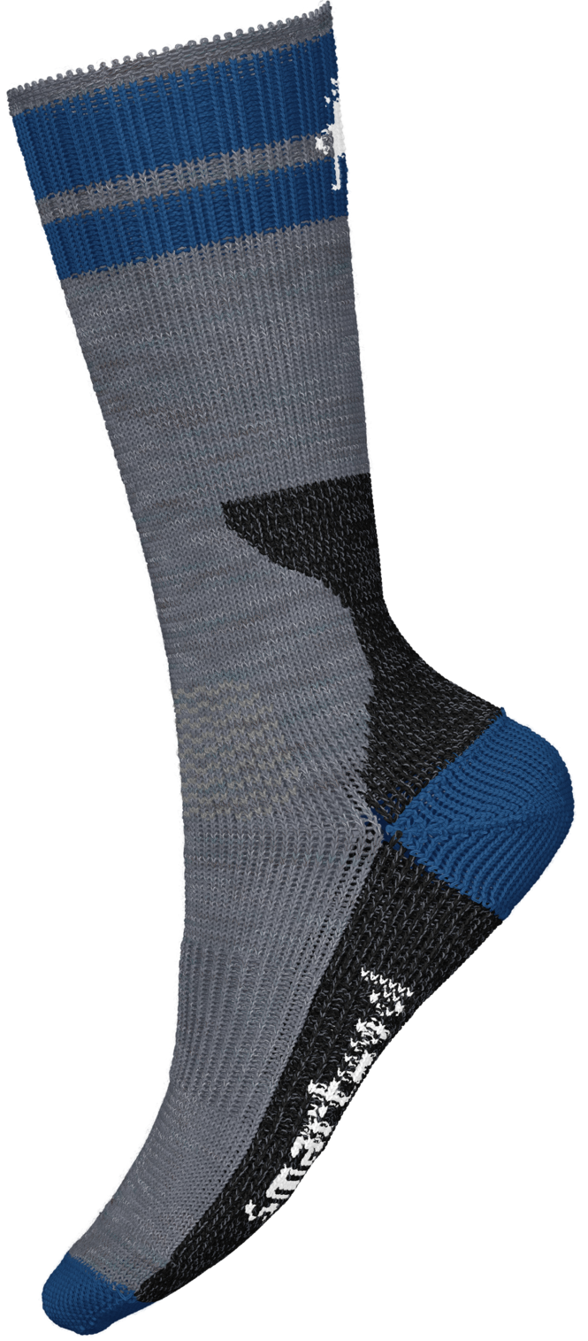 Mountaineer Maximum Cushion Tall Crew Socks - Medium Gray