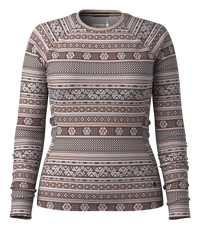 Mocha Fair Isle Fun