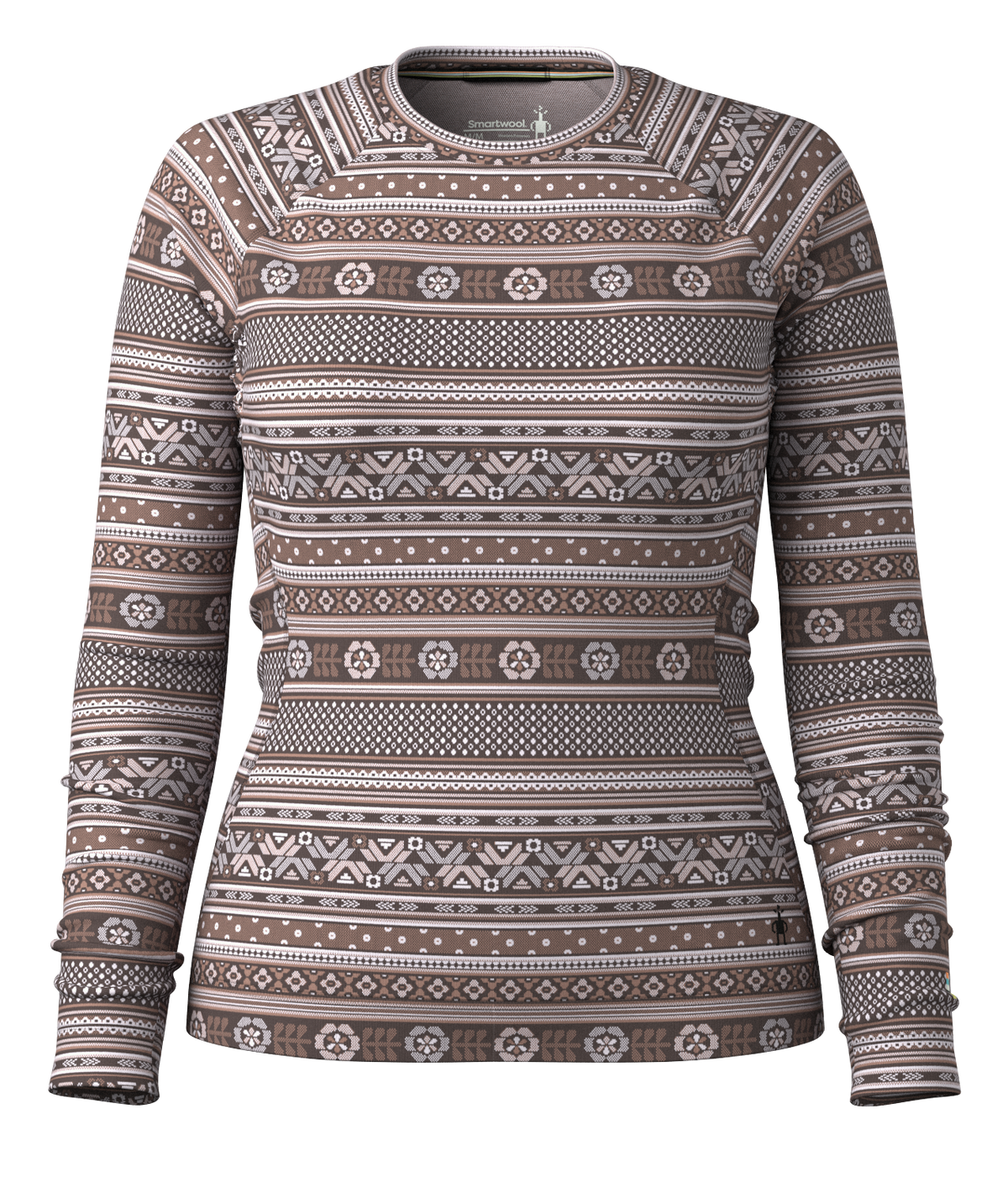 Mocha Fair Isle Fun