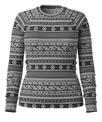 Black Fair Isle Fun