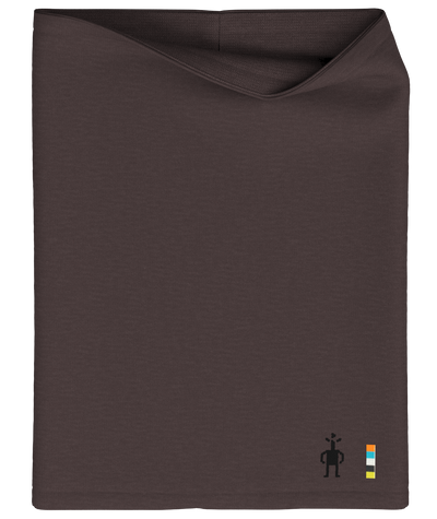Thermal Merino Reversible Neck Gaiter - MINK HEATHER