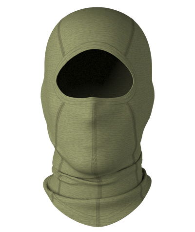 Thermal Merino Balaclava - WINTER MOSS HEATHER