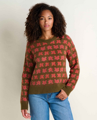 Women's Wasatch Crew Sweater - Fir Pattern