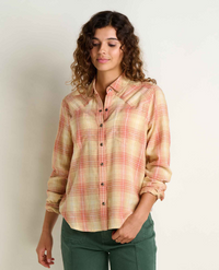 Women's Re-Form Western LS Shirt - Barley Pattern