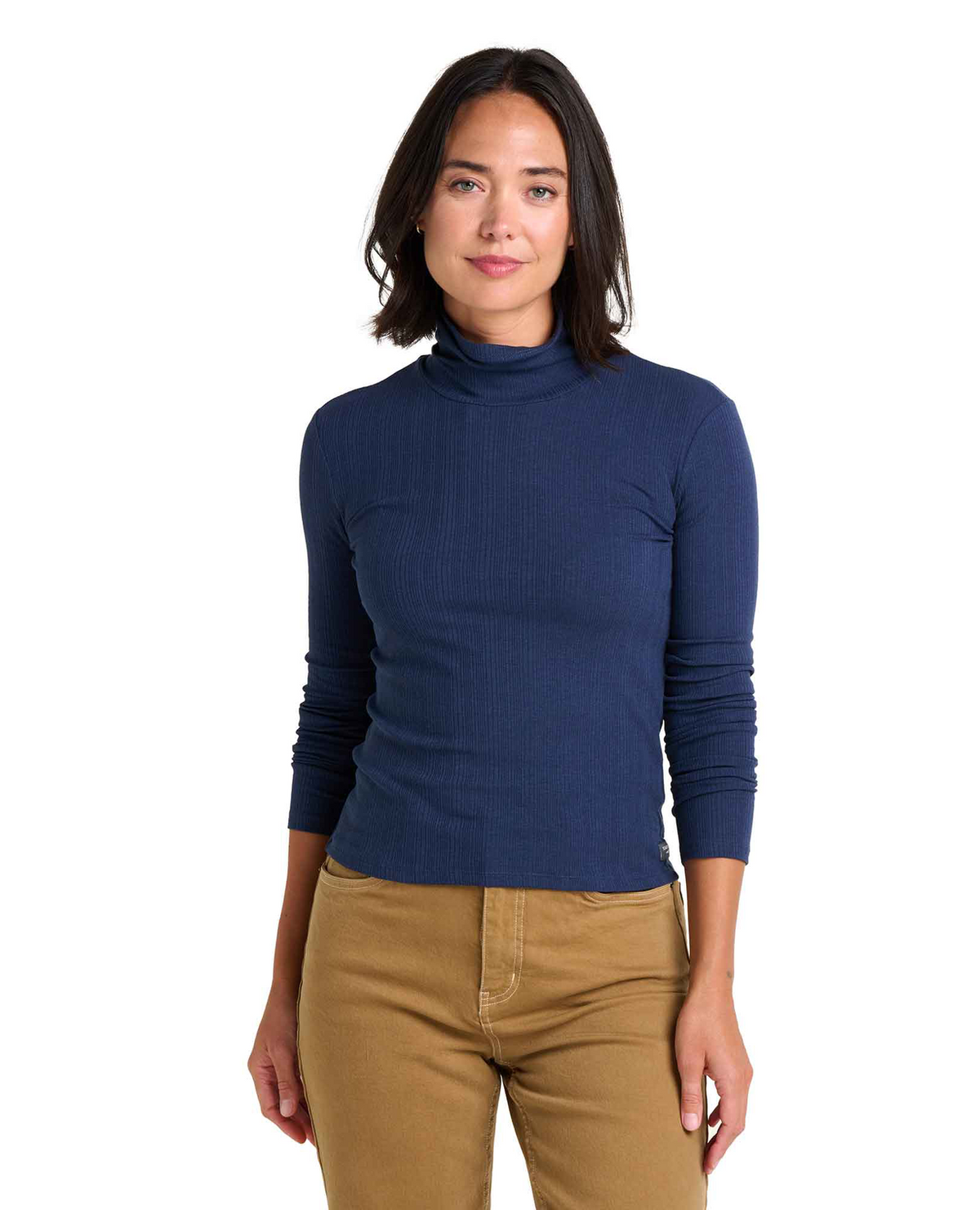 Women's Rosalie LS T-Neck - True Navy Texture