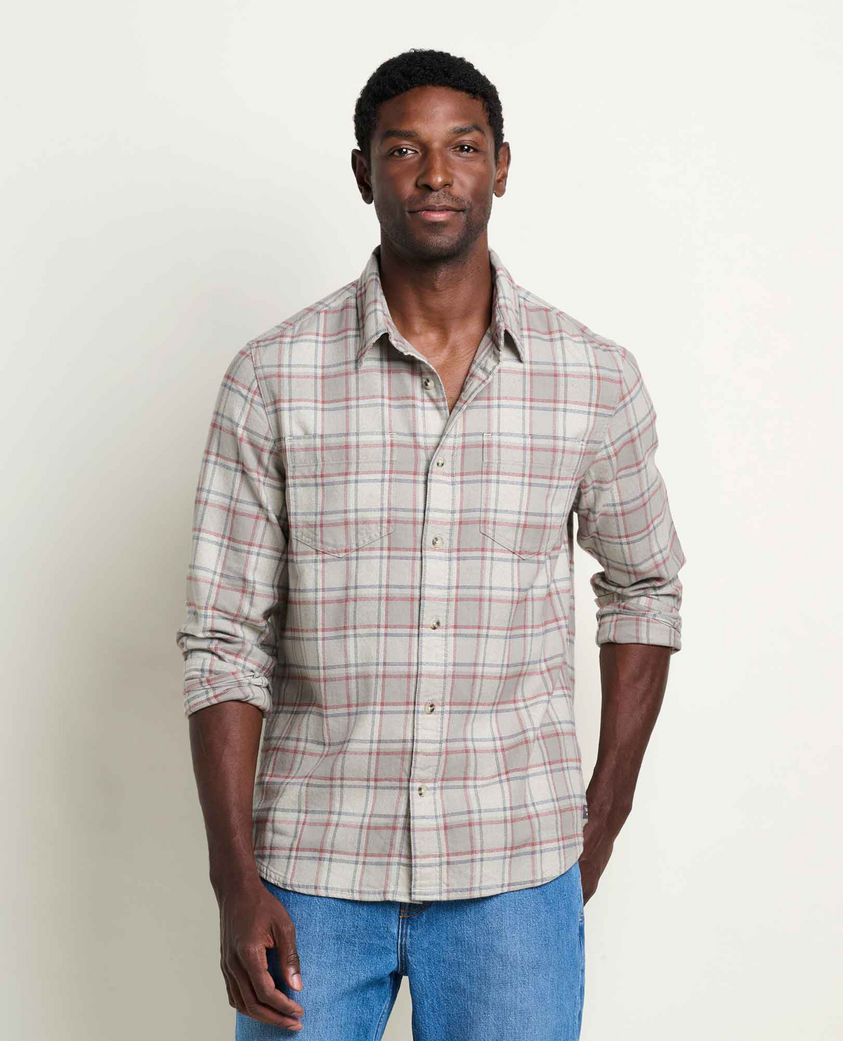 Men's Pinevale LS Shirt - Limestone Pattern