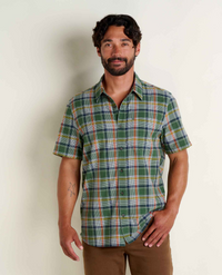 Mens Airscape Shirt - Cilantro Pattern