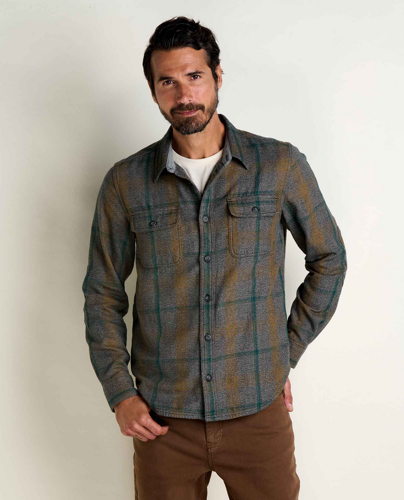 Men's Ranchero LS Shirt - Black Pattern