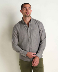 Men's Airsmyth LS Shirt - Soot Pattern