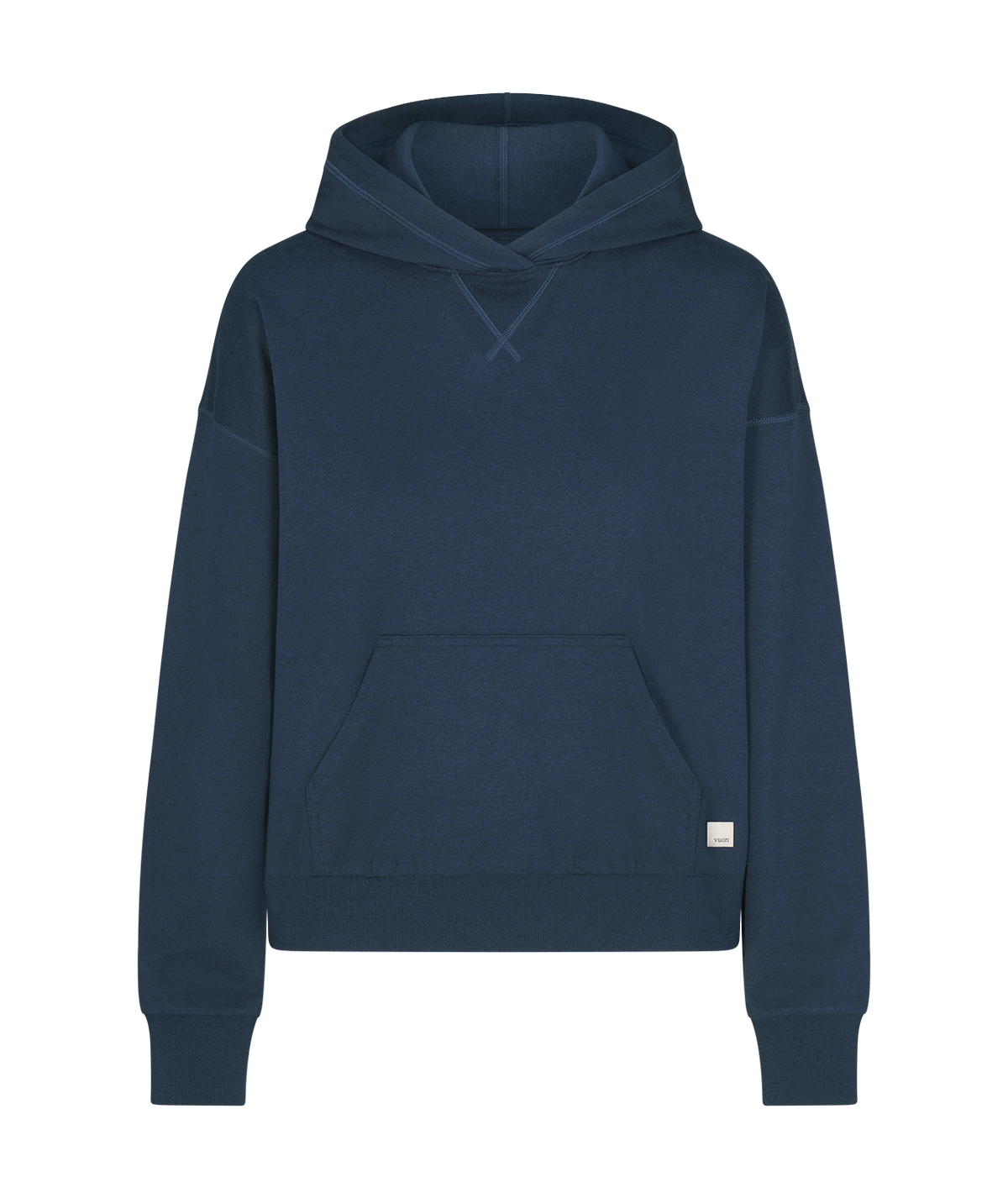 Vuori Women's Halo Modern Pullover Hoodie (VW2041) - Blue Coast Heather