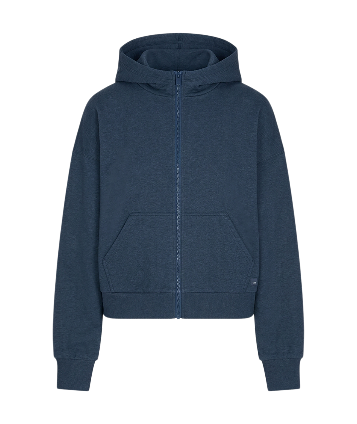 Vuori Women's Halo Modern Full Zip Hoodie (VW2064) - Blue Coast Heather