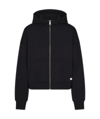Vuori Women's Halo Modern Full Zip Hoodie (VW2064) - True Black