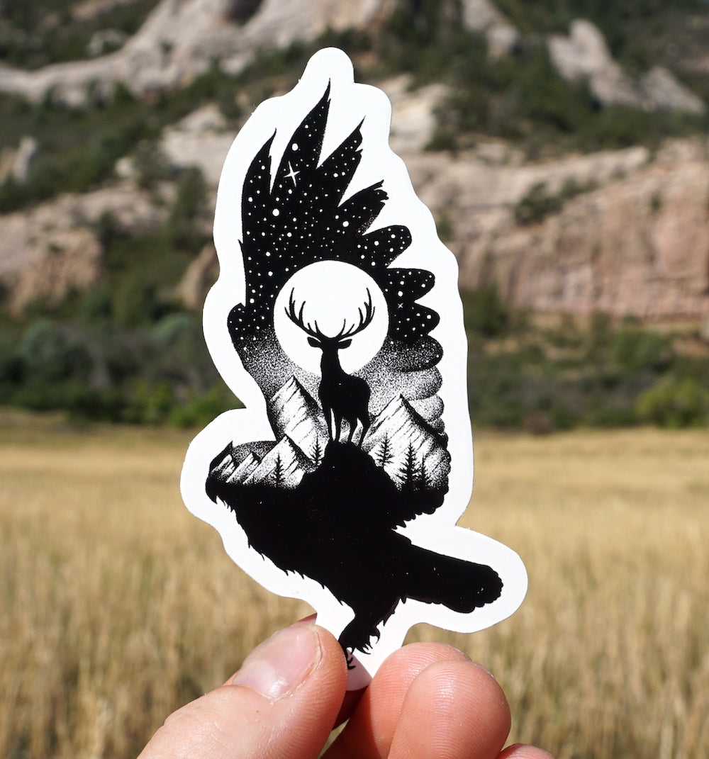 Sticker Art The Wolf Sticker