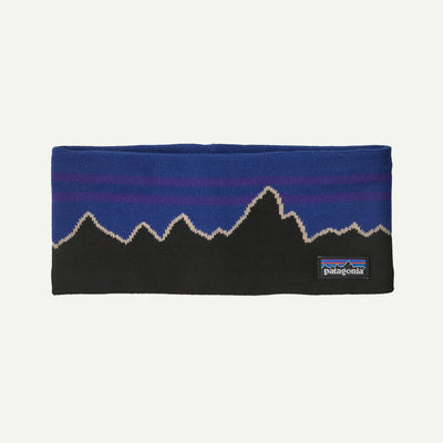 Patagonia Powder Town Headband in Classic Fitz Roy: P6 Blue