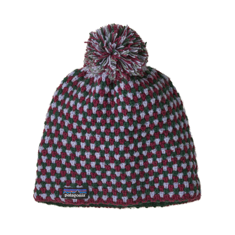 Patagonia Snowbelle Beanie in Tri Color: Diver Blue