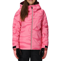 Girls Athena Insulated Jacket - GERANIUM PINK VAPORS