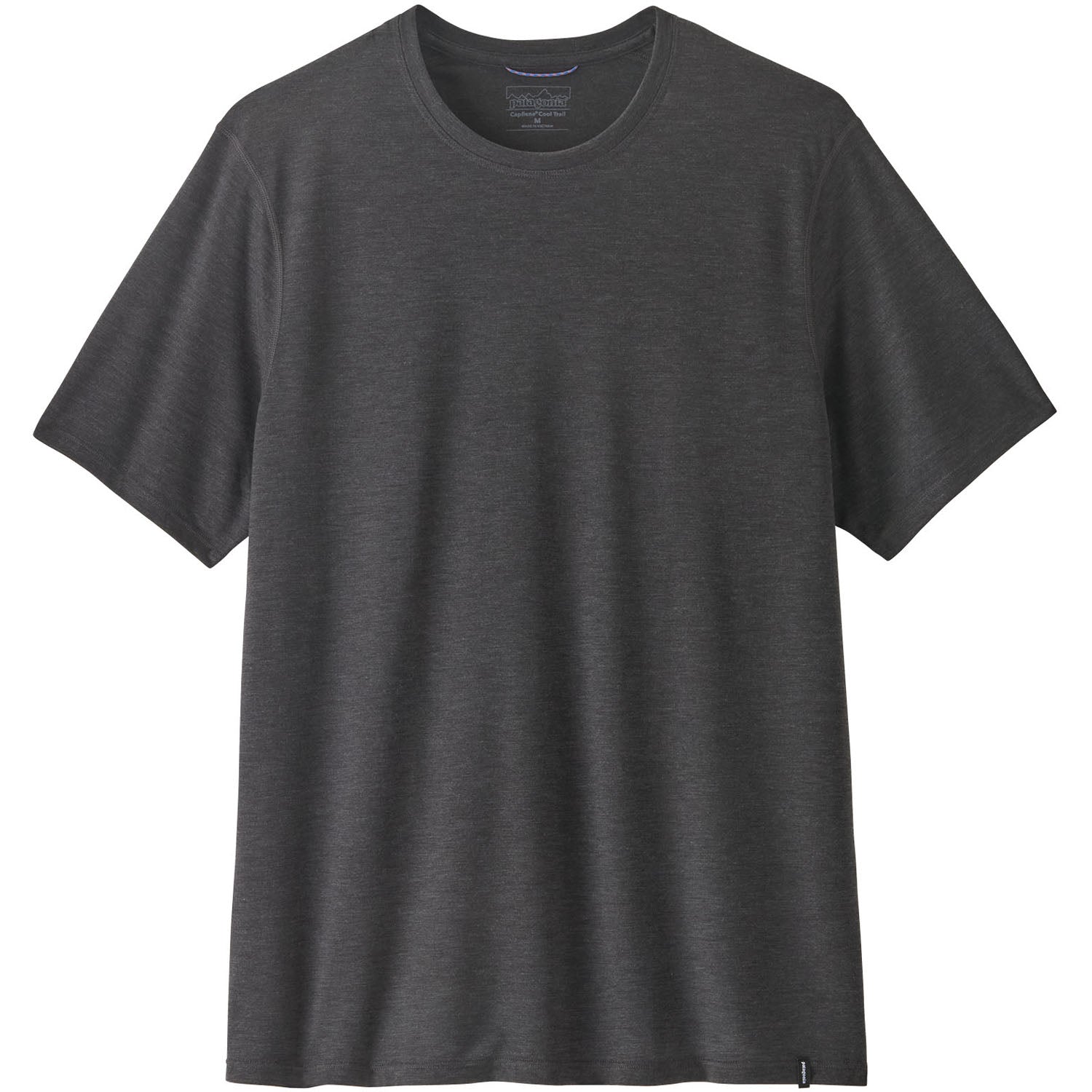 Mens Cap Cool Trail Shirt - Ink Black