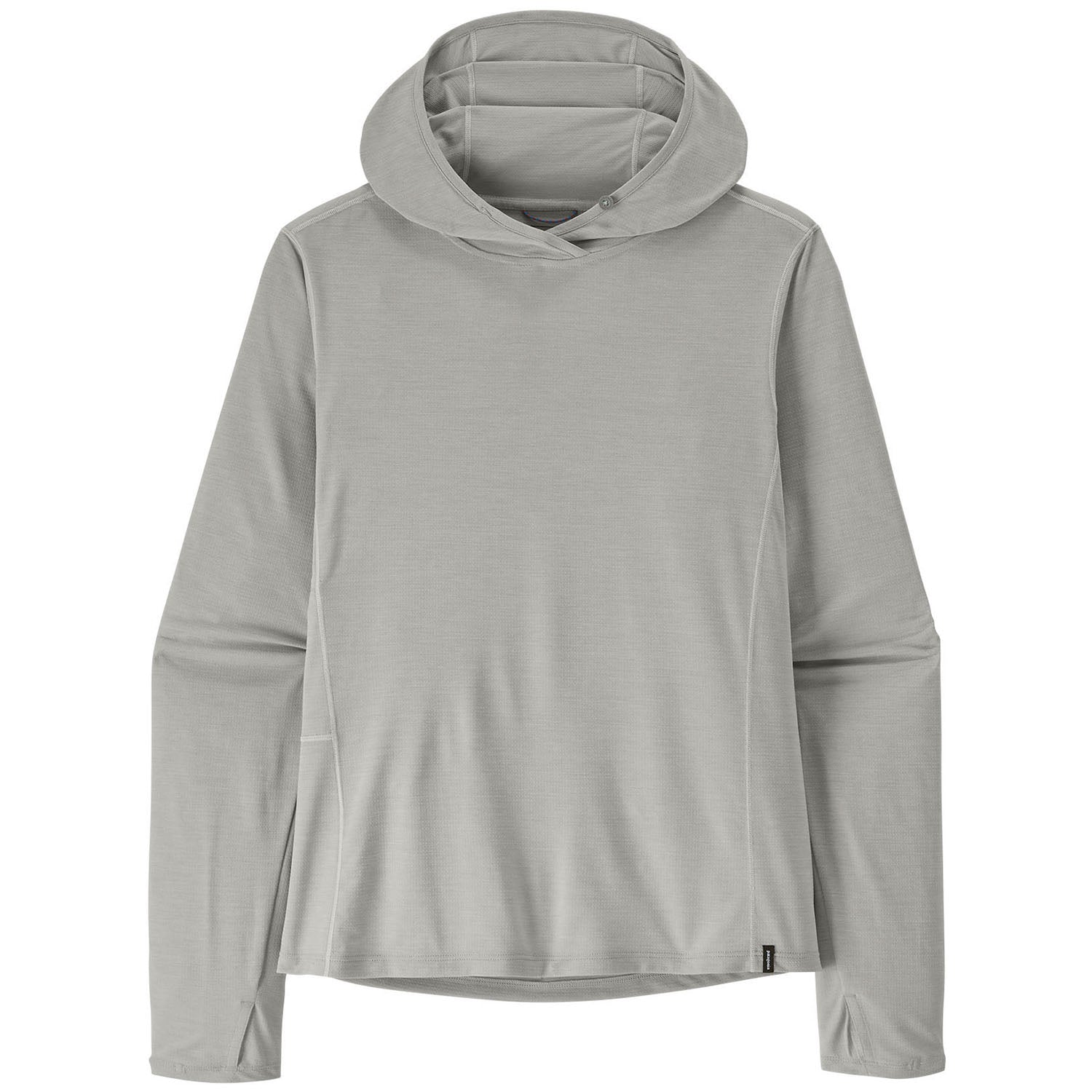Womens Cap Cool Sun Hoody - Crisp Grey - Salt Grey X-Dye