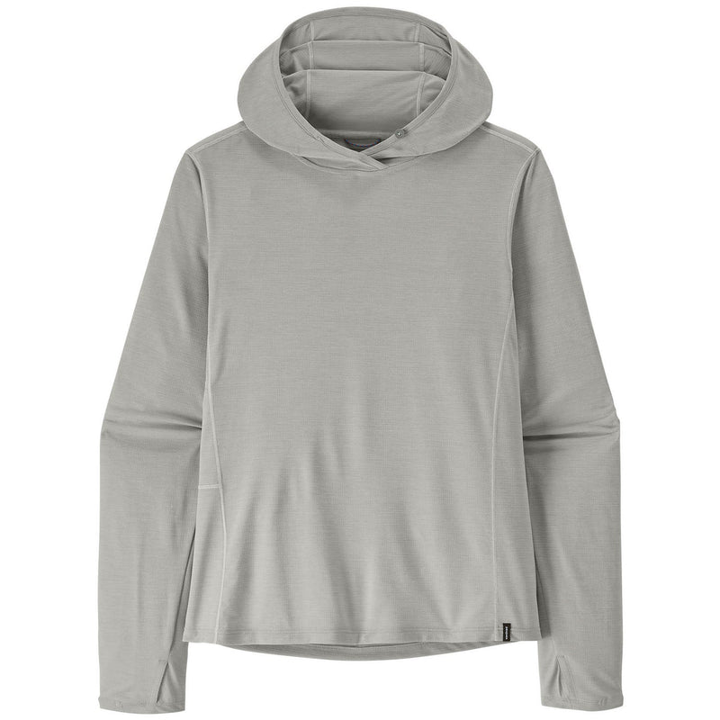 Womens Cap Cool Sun Hoody - Crisp Grey - Salt Grey X-Dye