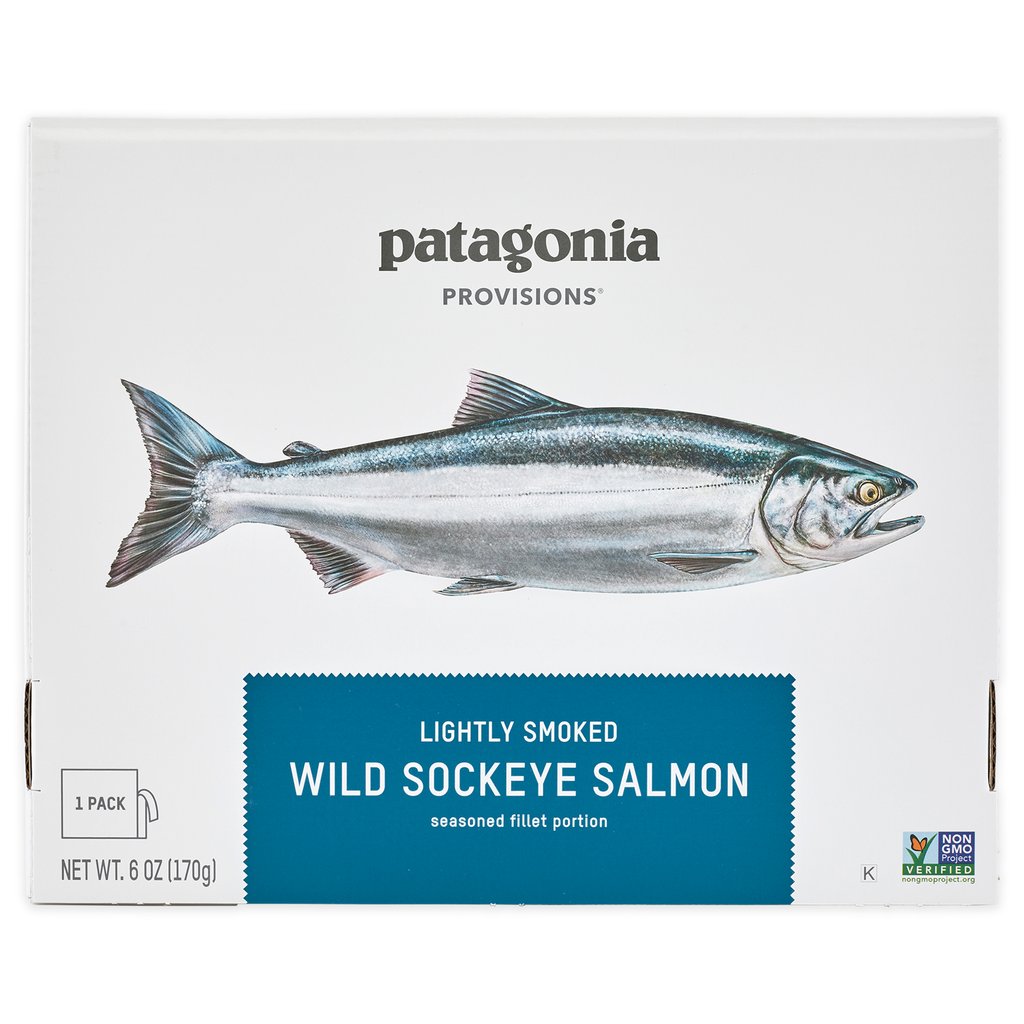 Wild Sockeye Salmon - Lightly Smoked 6 oz.