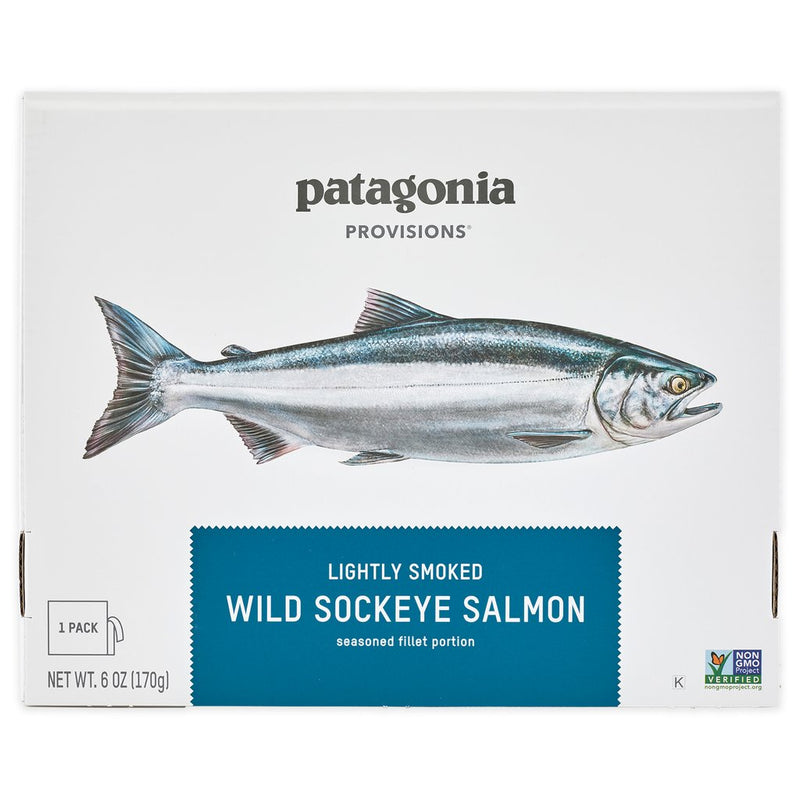 Wild Sockeye Salmon - Lightly Smoked 6 oz.
