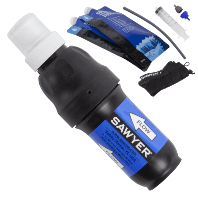 Sawyer Point One Squeeze Water Filter System With 3 Pouches