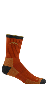 345408 Darn Tough Mens Hiker Micro Crew Midweight With Cushion - Amber