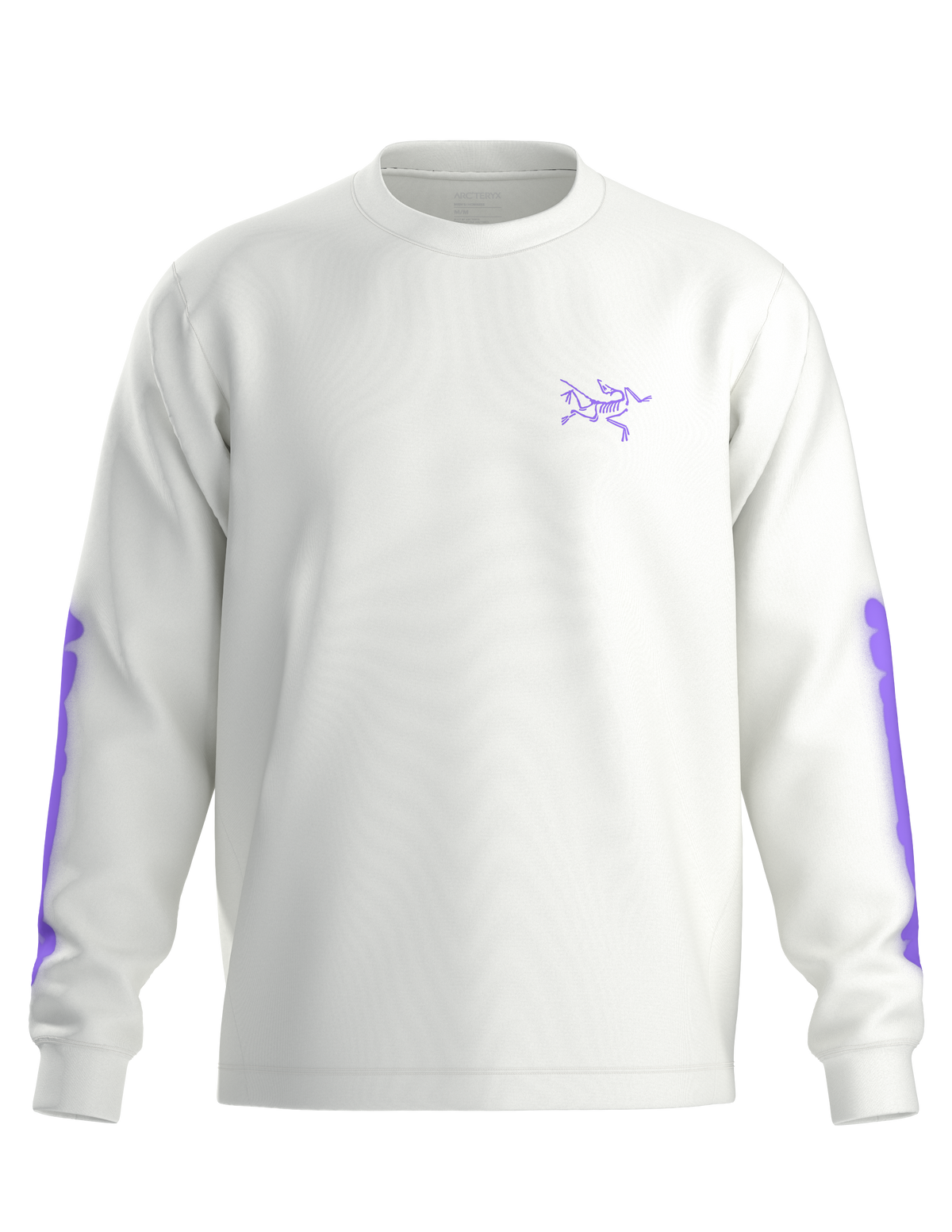 Men's Kragg Cotton Dream State LS - White Light / Violec
