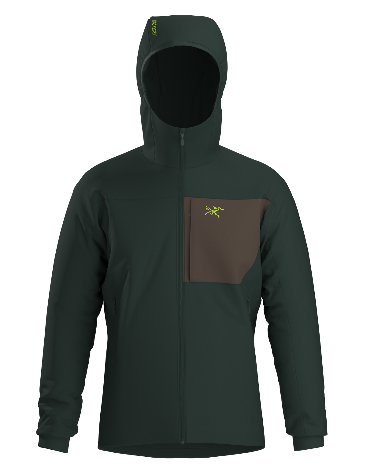 Men's Proton Hoody - Dark Jade / Mongoose