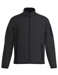 Men's Covert Cardigan - Black Heather