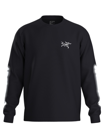 Men's Kragg Cotton Dream State LS - Black / White