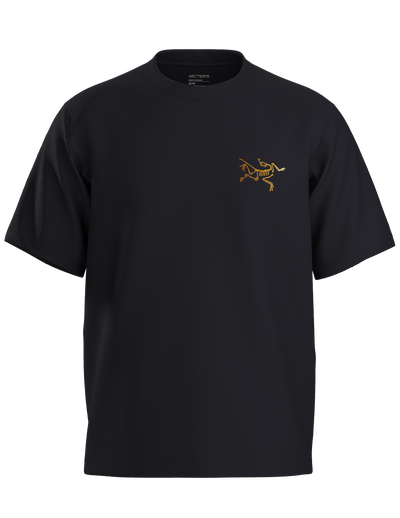 Men's Kragg Cotton Logo SS - 24K Black