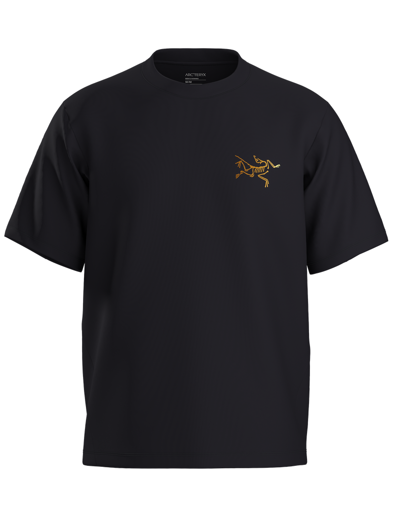 Men's Kragg Cotton Logo SS - 24K Black