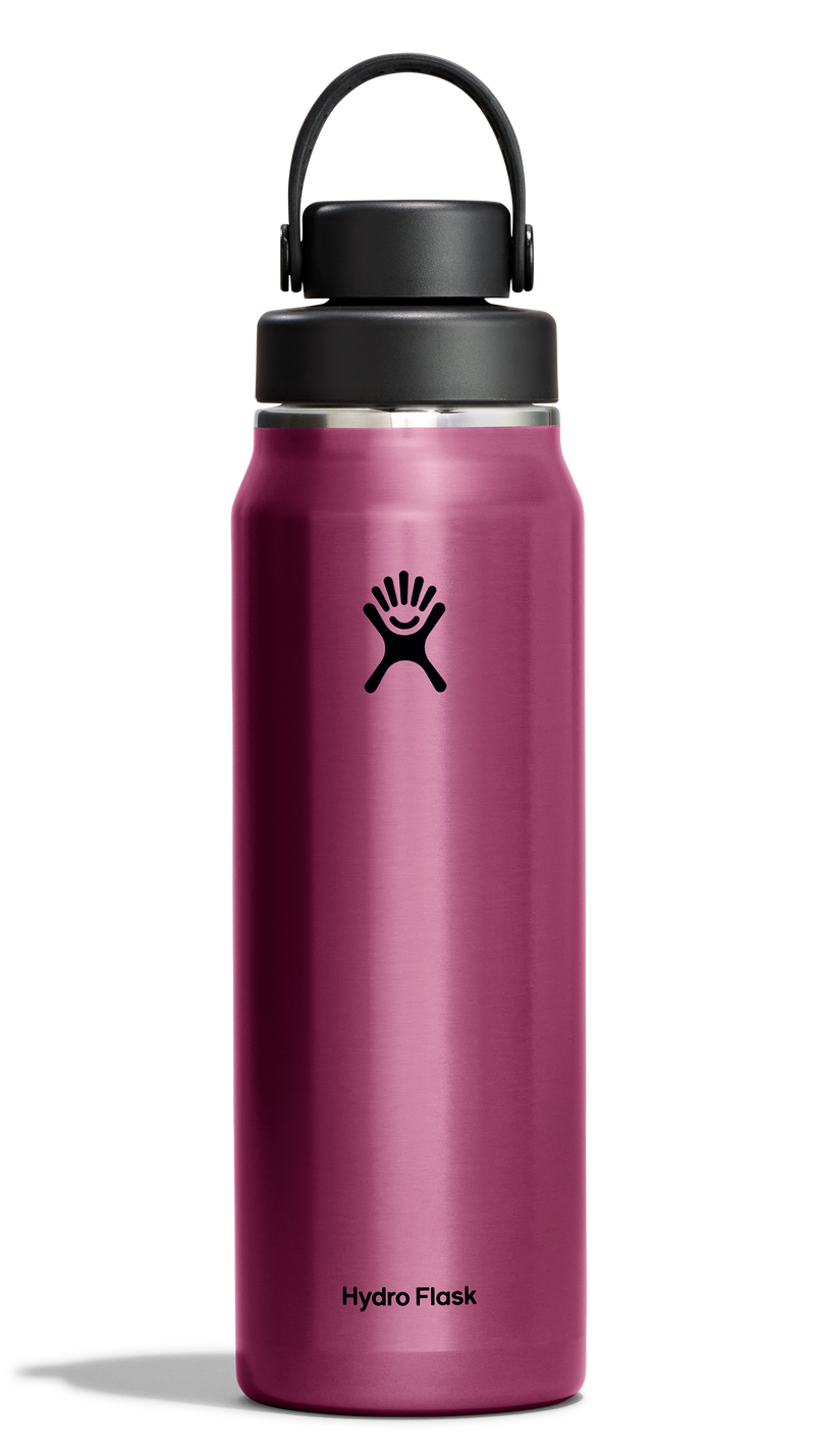 Hydro Flask 32 oz Lightweight Wide Flex Chug Cap - Garnet Red