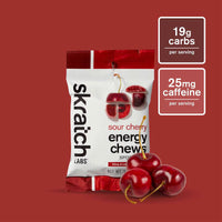 Sport Chews — Sour Cherry Caffeinated
