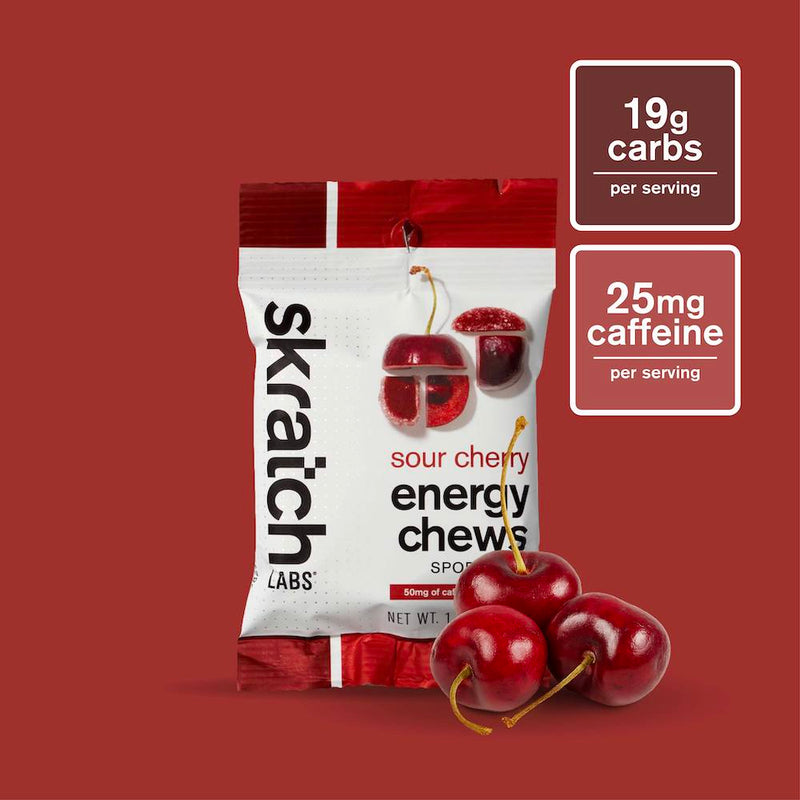 Sport Chews — Sour Cherry Caffeinated