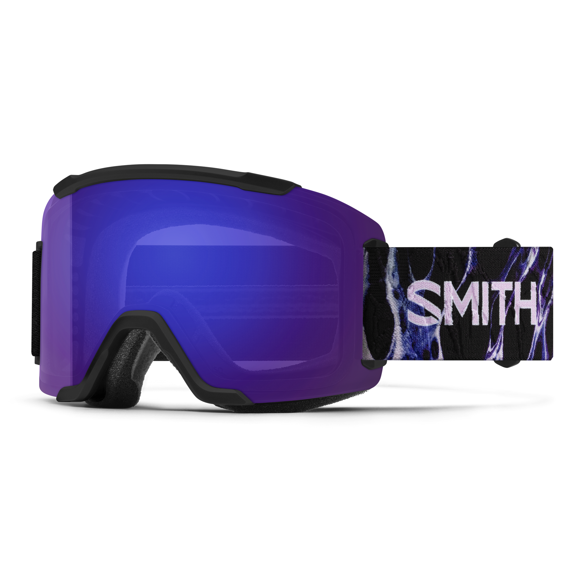 Squad 2 Goggles 2 Lenses 2027 - Black Flex Plasma / ChromaPop Everyday Violet Mirror